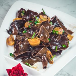 Black Fungus _ Mushroom In Chilli Soya Sauce