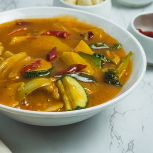 Exotic Veg in Chilli Basil Sauce