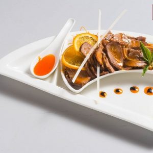 Schezwan Orange roasted lamb