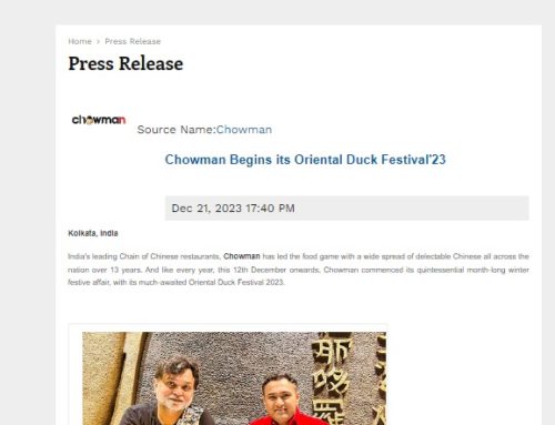 Oriental Duck Festival at Chowman featured in The Asian Chronical