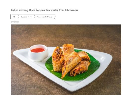 Oriental Duck Festival dishes featured Hospibaz online edition