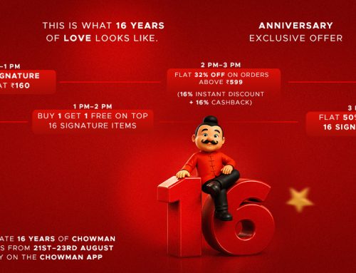 Chowman Turns Sweet 16: Celebrate with Exclusive Happy Hour Offers!