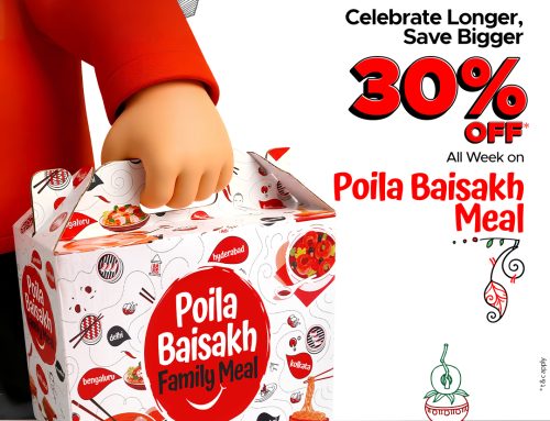 Shubho Noboborsho 2026 – Celebrate this Bengali New Year with Chowman’s family meal box & exclusive offers!