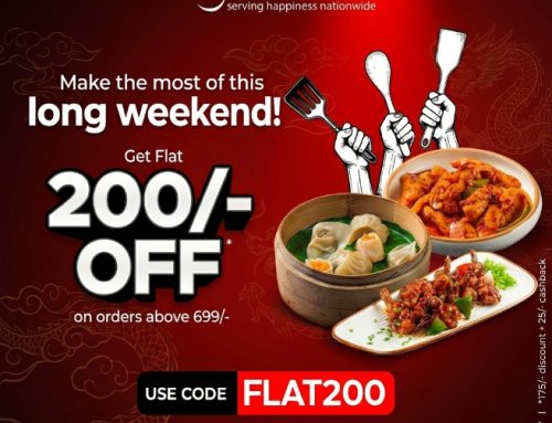May Day Long Weekend Offer: Get ₹200 Off on Chowman Orders !