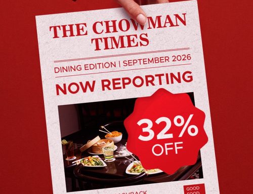 Celebrate Chowman’s Birthday with FLAT 32% OFF on Dine-In!